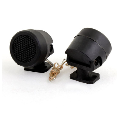2 Pcs Pre-wired Dome System Tweeter Speakers 500W for Car