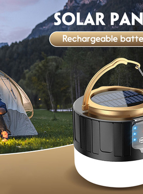 Outdoor Solar LED Camping Lights USB Reaching Tent Portable