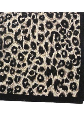 Bohemian Vintage Leopard Tie Dyed Unisex Cotton Square Scarf