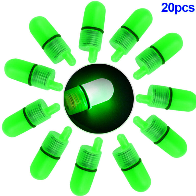 Durable Plastic LED Light Luminous Clip Tip Fishing Rod