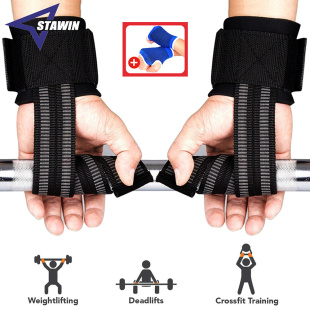 1 Pair Wrist Straps for Weight Lifting with Premium Padded