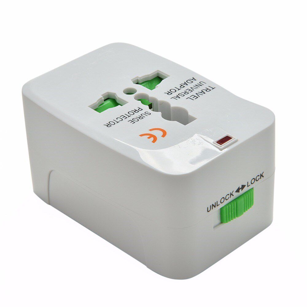 World Wide Travel Plug Adapter All in 1 AC Power Charger Ele