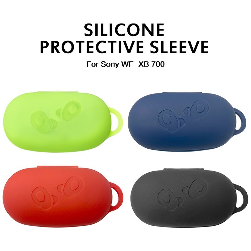 Silicon Cover Case For Sony WF XB700 Earbuds Soft Cover Col