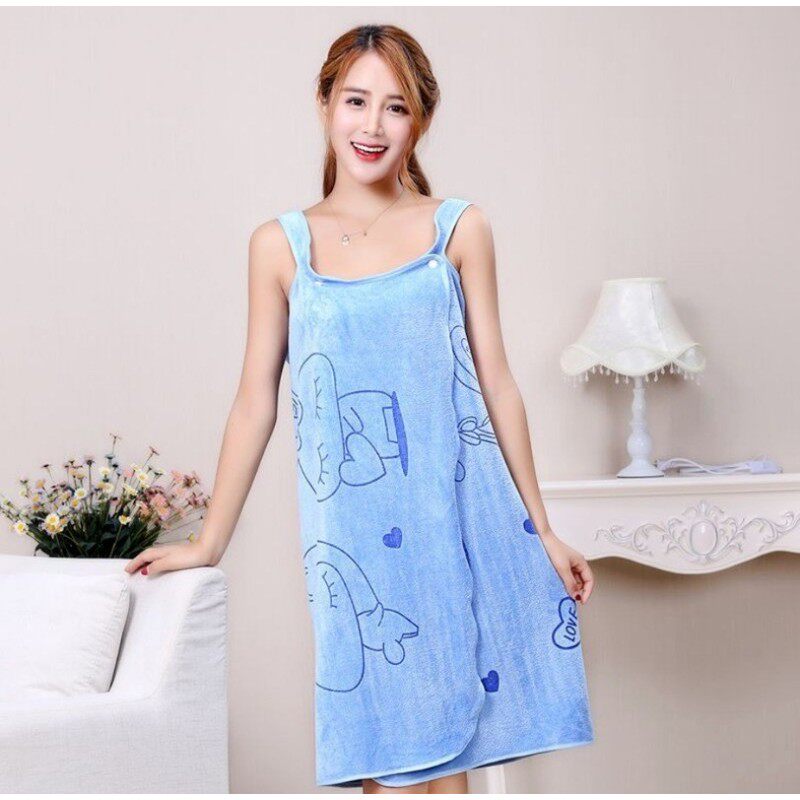 Microfiber Soft Bath Towel Fashion Women Sexy Wearable Quick