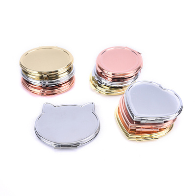 Compact Makeup Mirror Cosmetic Magnifying Round Pocket Make