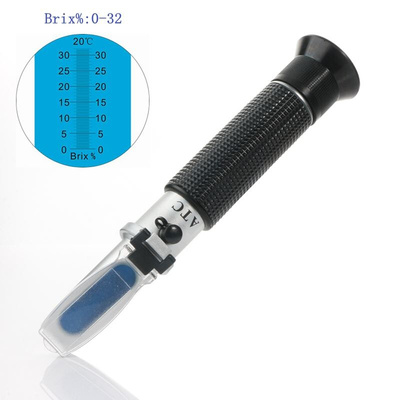 Brix Refractometer 0~2% RHB-2 ATC Optical Sugar Food Bever