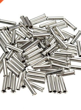 100Pcs/set 0.5mm2-6.0mm2 Tin-coated Copper Uninsulated Termi