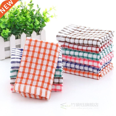 6PCS Cotton Kitchen Tea Towels Absorbent Lint Free Catering