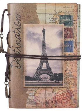 A6 Leather Journal Traveler Notebook for Women Men Thanksgiv