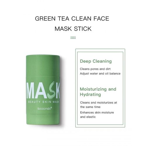 Clean Face Mask Beauty Skin Green Tea Clean Face Mask Stick