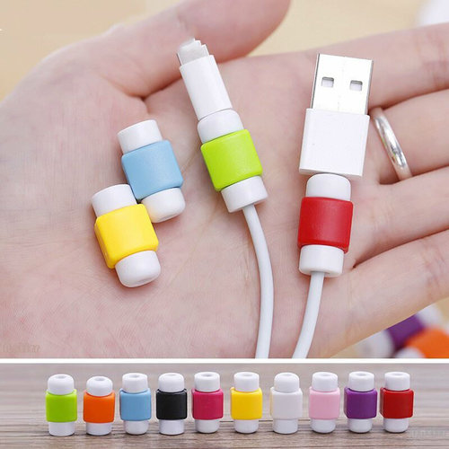 10pcs Cable Protector Set Saver Earphone Data Line Cord Pro