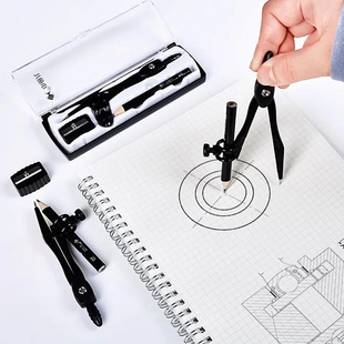 3Pcs Set Art Design Metal Compass Geometric Drawing Tool