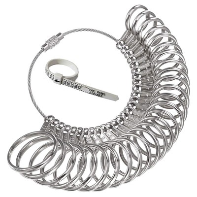 0-13 Ring Sizer Measuring Tool Set Metal Ring Sizers Metal R