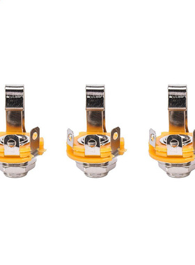 10 Pcs Nickel 6.5mm 1/4 Inch Mono TS Panel Chassis Mount Ja