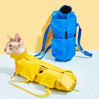 Pet outing bag portable foldable cat backpack cat safety