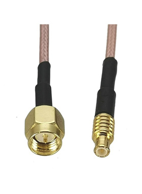 1pcs RG316 Cable SMA Male Plug to MCX Male Plug raight Con