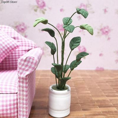 1PC 1:12 Simulation Plant Model Garden Scene Miniature Tree