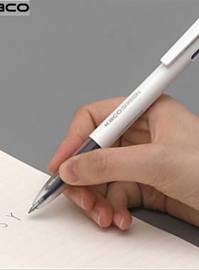 Kaco 4 In 1 Gel Pen 0.5MM Multifunction Sign Pens Black Blue