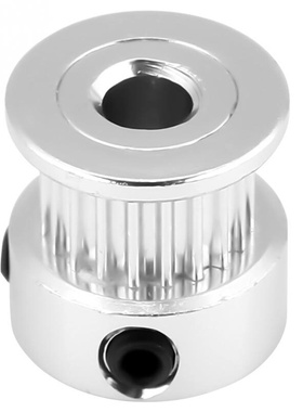 10pcs 20 Teeth Timing Belt Idler Pulley Bore 5mm With Bearin