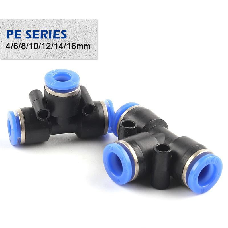 Pneumatic Fittings PE Air Hose Quick Couplings 4mm 6mm 8mm10