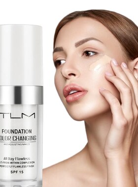 Hot Sale TLM Foundation 30ml Natural Color Changing Liquid F