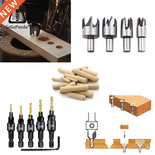 Set With Countersunk Hexagonal Handle Drill Woodworking