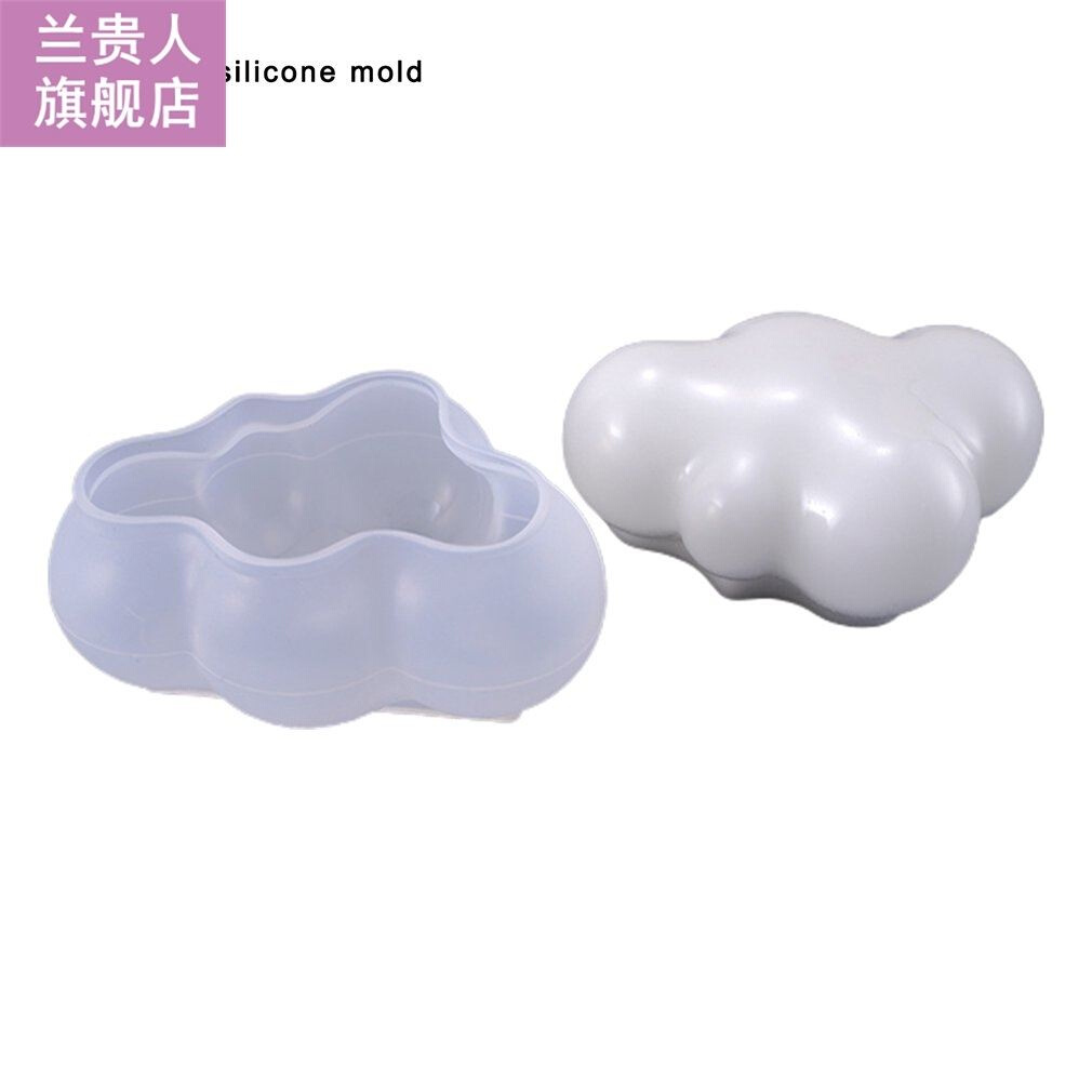 Cloud Candle Mould Cute  Crystal Epoxy Mold Jewelry Handm