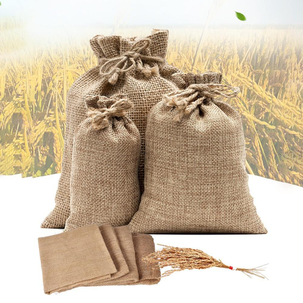 Potato Sack Burlap Bag Thick Woven Food Packaging Bag Lge