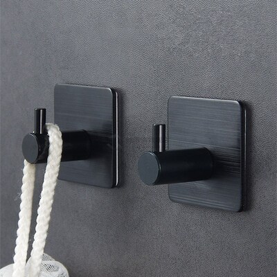 1pcs Hot Sale High Quality er Adhesive Hooks Wall Door Cloth