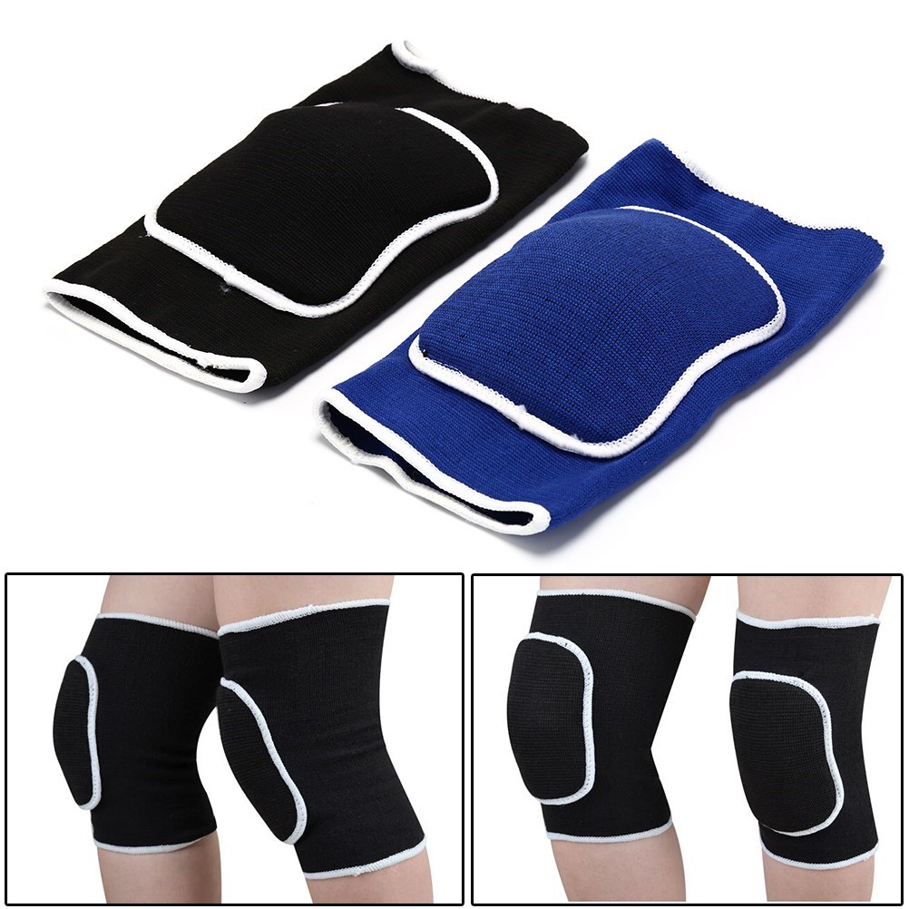 1pcs Elbow &Knee Pads knitted thick sponge basketball crash