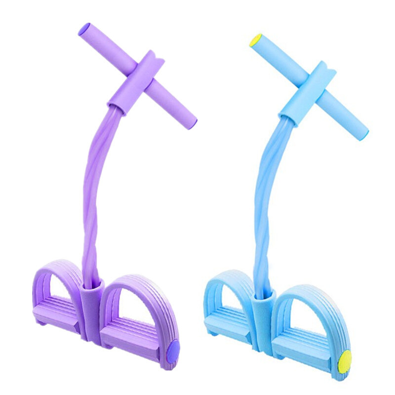 4 Resistance Elastic Pull Rope Training Device Abdominal