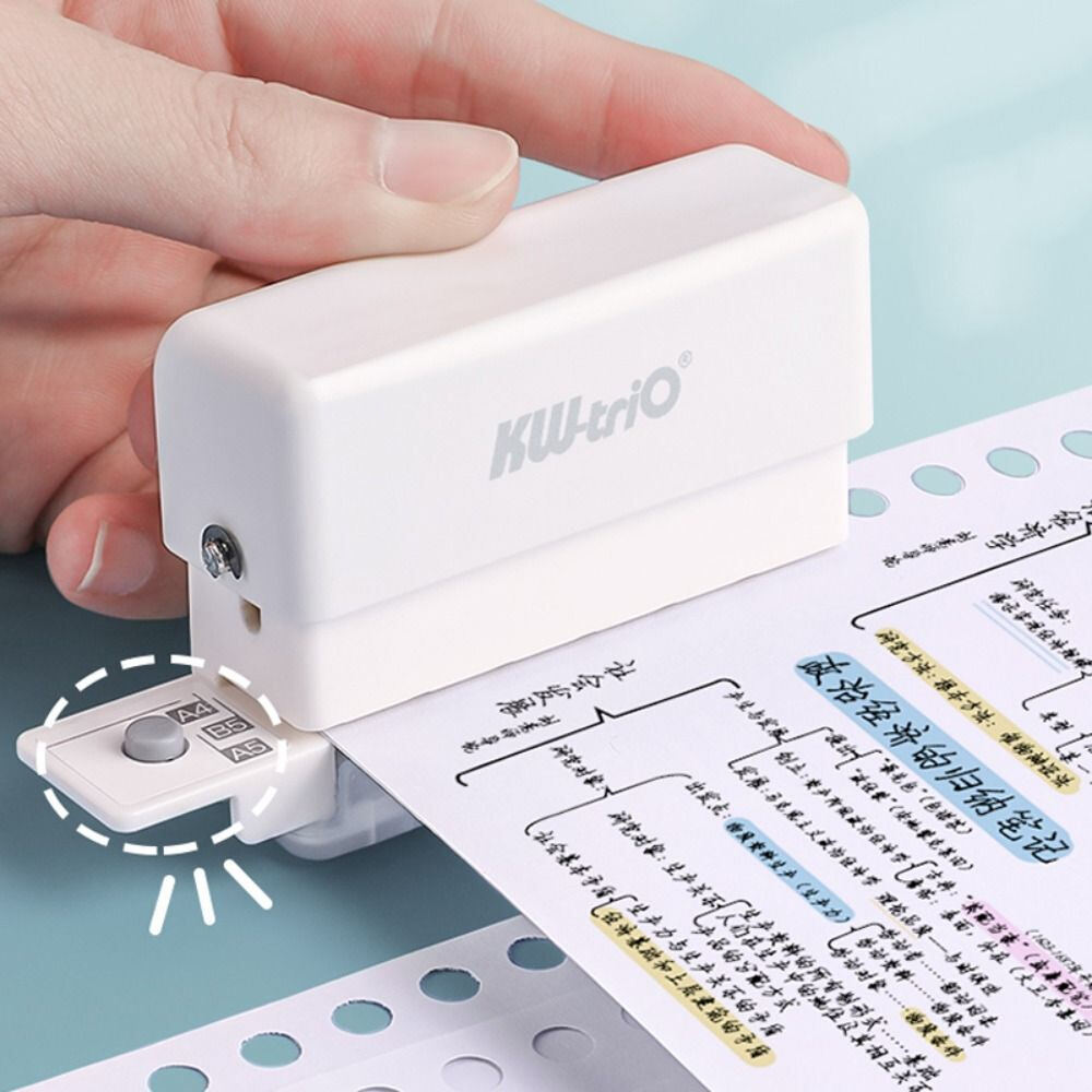 New 6 Holes Hole Puncher Diy A4 A5 B5 Loose Leaf Paper Hole