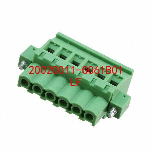 20020011-G061B01LF [TERM BLOCK PLUG 6POS 270DEG 5MM]