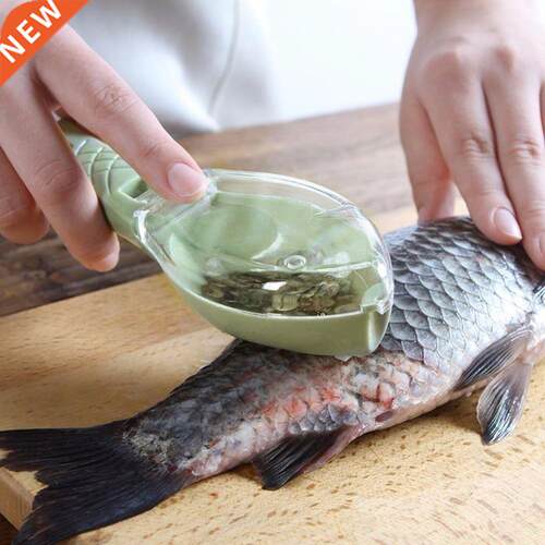 Fish Skin Brush Scraping Fishing Scale Brush Graters Fast Re