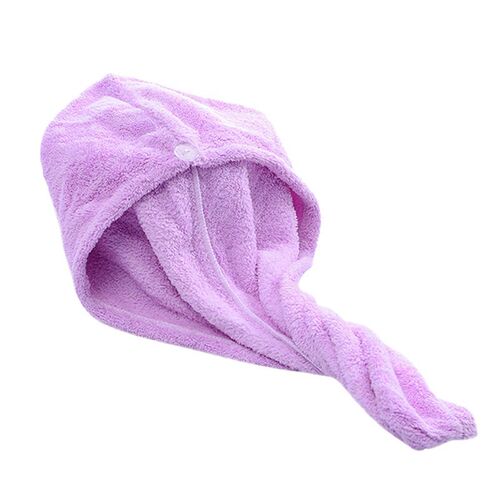 Hair Towel  Microfiber Hair Drying Fast Drying Dryer Head Dr