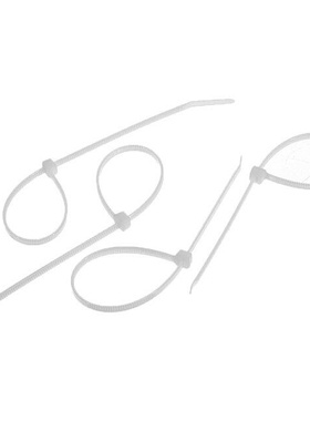 Suleve ZT13 Nylon 500Pcs 3/4mm 10/12/15/20cm White Nylon Sel