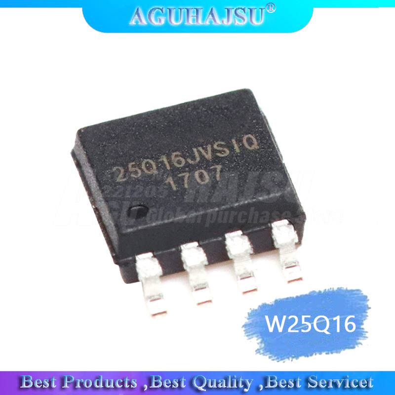 10PCS W25Q16BVSSIG SOP8 W25Q16 25Q16BVSIG SMD W25Q16BVSIG SO - 实物图