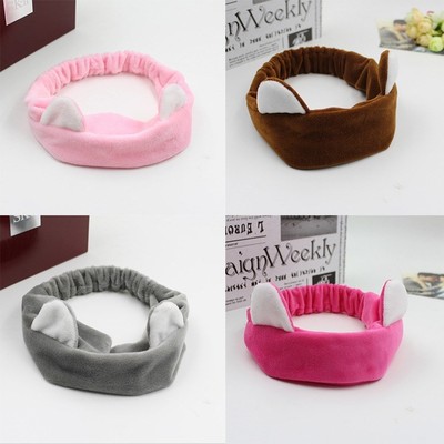 Hot Girls Children Hairband Turban Cute Lovely Elastic Cat