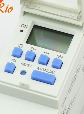 AHC15 AC 220V Digital LCD Power Timer Programmable Time Swit