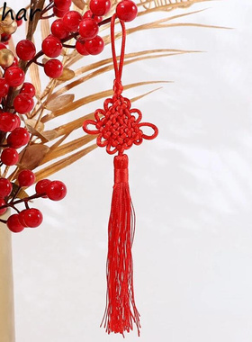 Red Chinese Knot Tassels Ornaments Decoration Hanging 8
