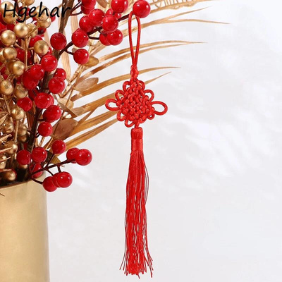 Red Chinese Knot Tassels Ornaments Decoration Hanging 8