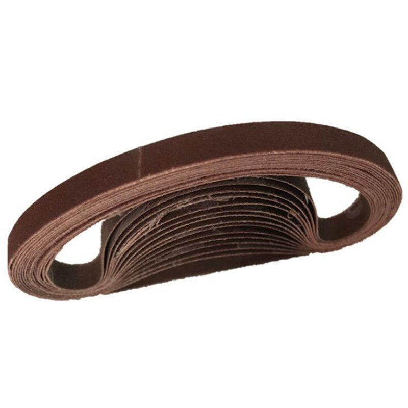 25 Pieces of 60 80 100 120 Grit Sanding Machine Belt Coarse