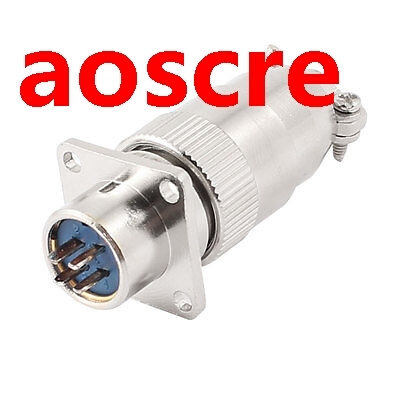 12mm Panel Hole 2/3/4/5/6/7 Pins Aviation Connectors Plugs S