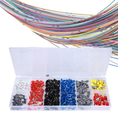 685pcs Tube Terminal Cold-Pressed Tube Terminal Electric Wir