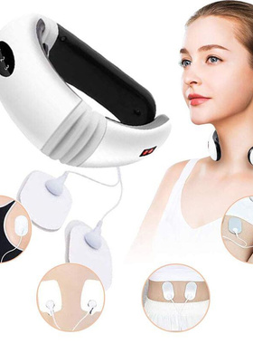 Electric Pulse Back And Neck Massager Far Infrared Heating P