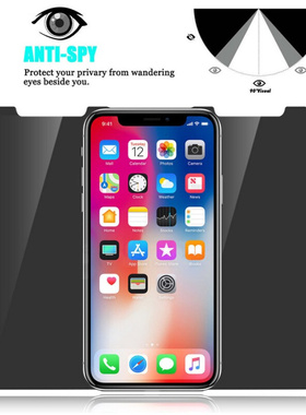 适用iPhone15 14 13 pro MAX  Anti Spy Privacy Tempered Glass