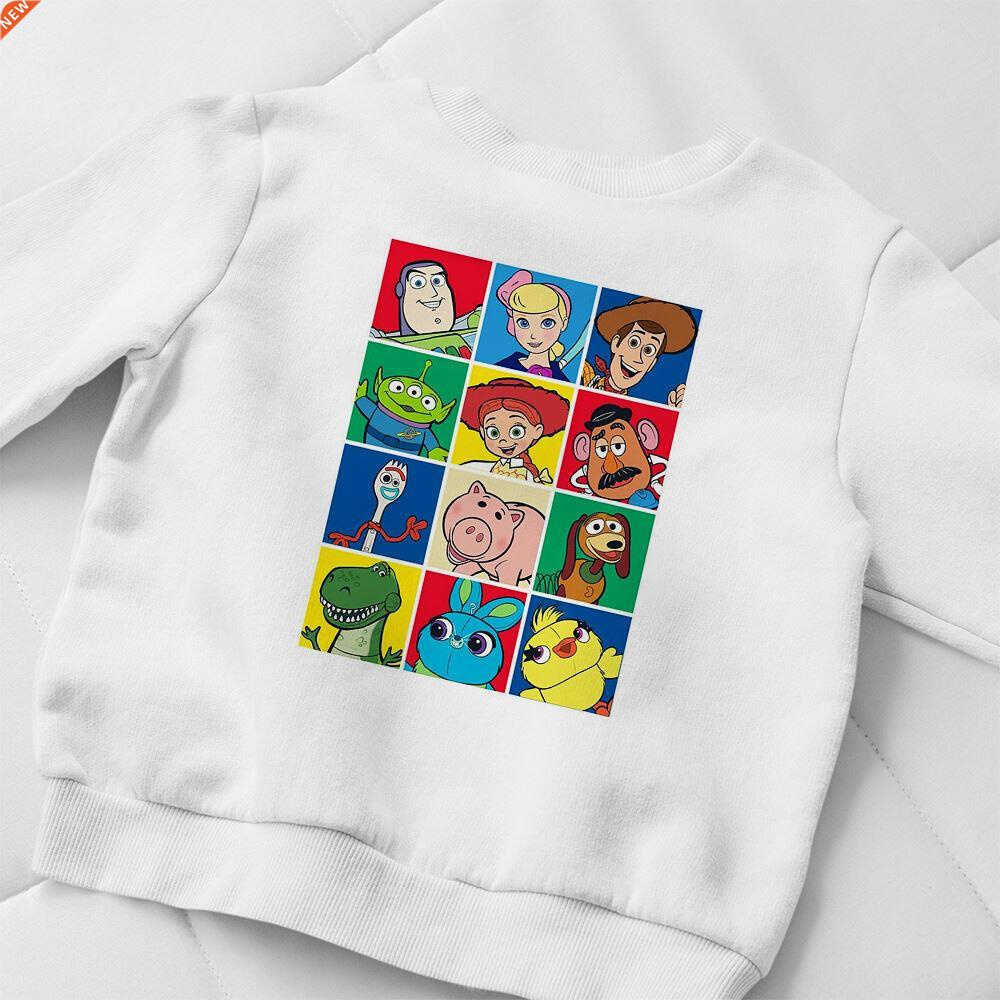 Toy Story Kids Sweatshirt Comfy White Exquisite Tops Clothe