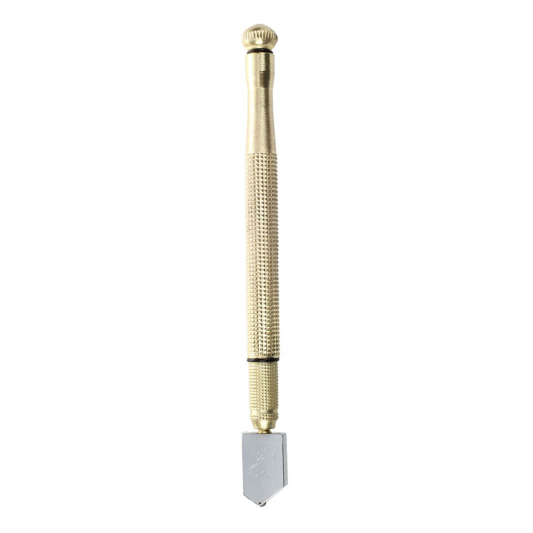 Gold Tone Nonslip Handle Oil Feed Glass Cutter 10mm20mm图片