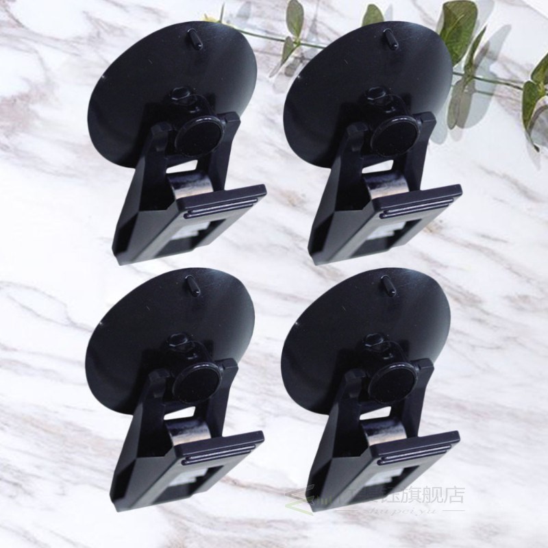 4Pcs Multifunctional Suction Type Clips Curtain Clamp Bag Ho