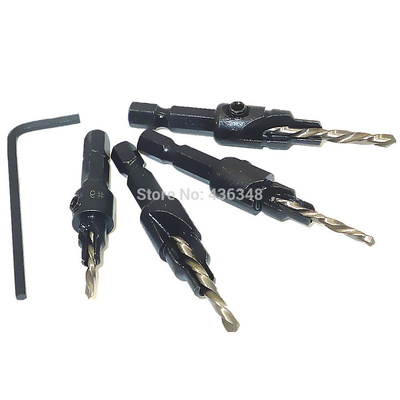 4pcs 6# 8# 10# 12# 1/4